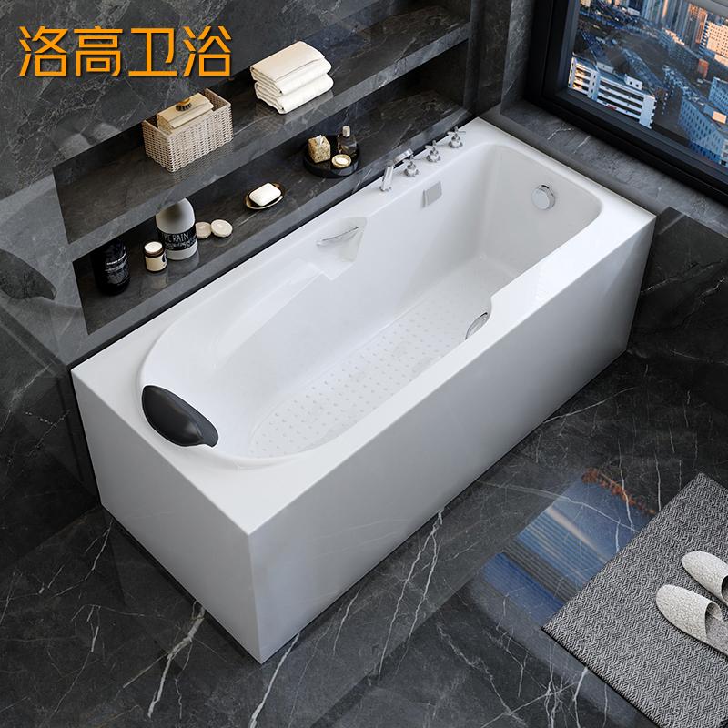 洛斯高浴缸家用成人小戶型亞克力獨(dú)立式情侶浴缸網(wǎng)紅浴池