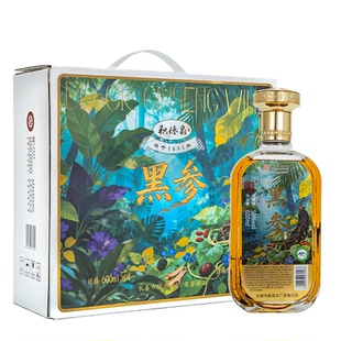 积德泉50度黑参酒600ml装