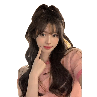一口喵微瑕福利 限量现发售假发女日常长发自然头套式全头套假发
