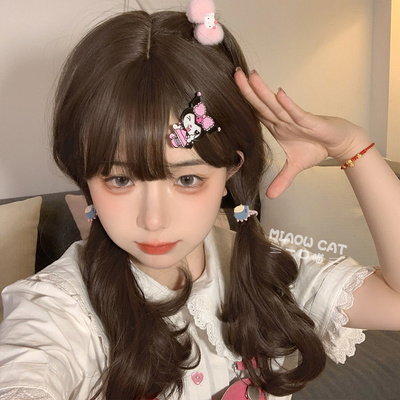 taobao agent Lifelike universal bangs, helmet, Lolita style, internet celebrity