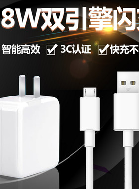 博志逸适用vivo18w充电器y51s/y3/y7s/y5s/y70s/y30冲电器18w双引擎闪充手机9v2a充电头y93安卓y93s快充插头