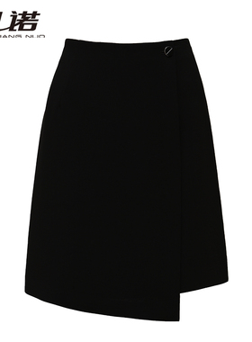 靓诺休闲裙裤女夏季薄款垂感显瘦阔腿裤小个子七分裙口裤LK21190A