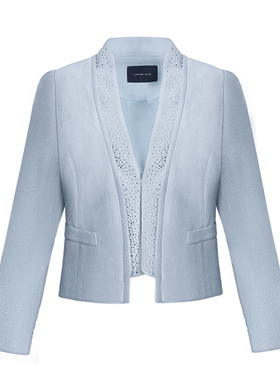 靓诺浅蓝上衣LS13007A