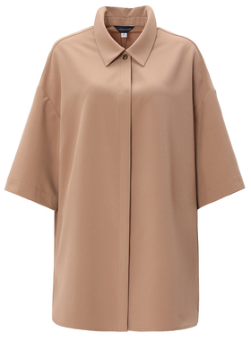 靓诺春秋新款休闲宽松上衣女士时尚气质优雅宽松衬衫LC25188A