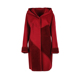LIANGNUO靓诺红色连帽双面尼大衣LD17427A