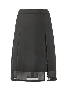 靓诺轻奢女士蕾丝小A裙商务休闲高腰时尚夏季显瘦半身裙LQ20227A