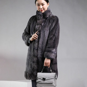 靓诺米色连帽貂LP17471A