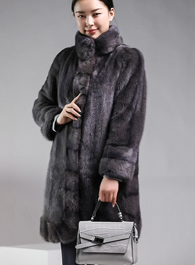 靓诺米色连帽貂LP17471A