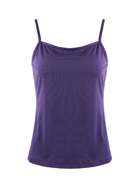 LN系列女士紫色吊带背心时尚休闲气质夏季通勤透气上衣NJ16112A
