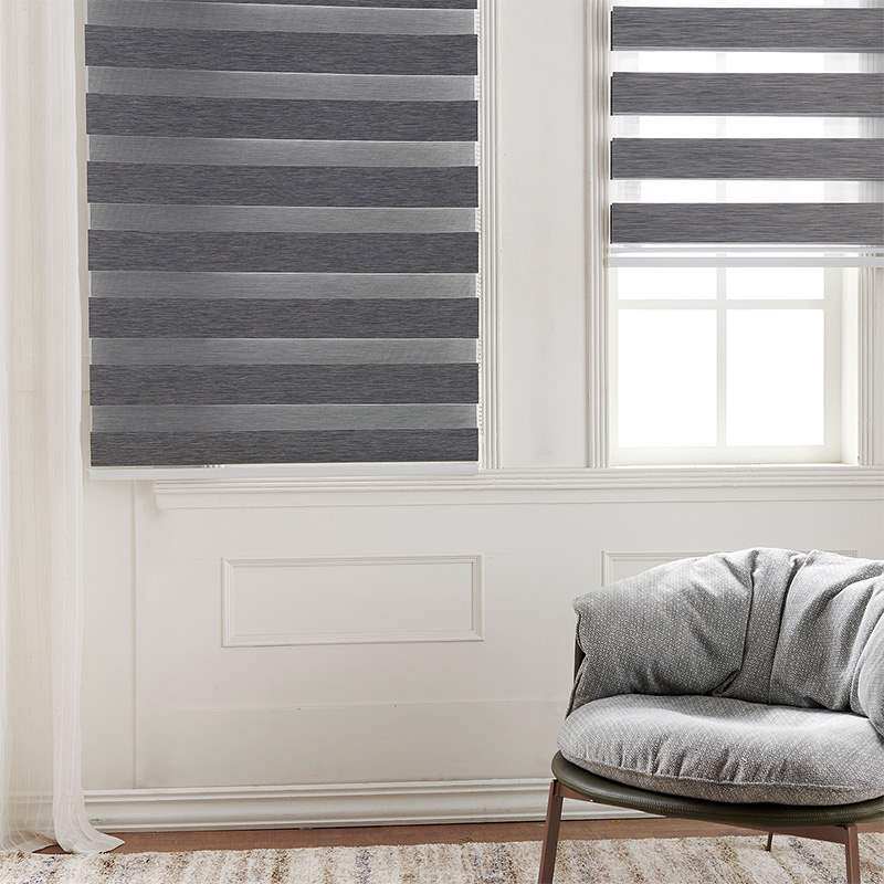 北欧柔纱帘卷帘浴室卫生间防水遮光遮阳升降办公室家用百叶窗帘