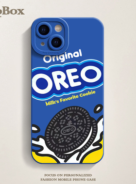 奥利奥iPhone15苹果14proamax小米14适用iPhone16华为16pro红米k60/k70新款opporeno12荣耀100手机壳note13