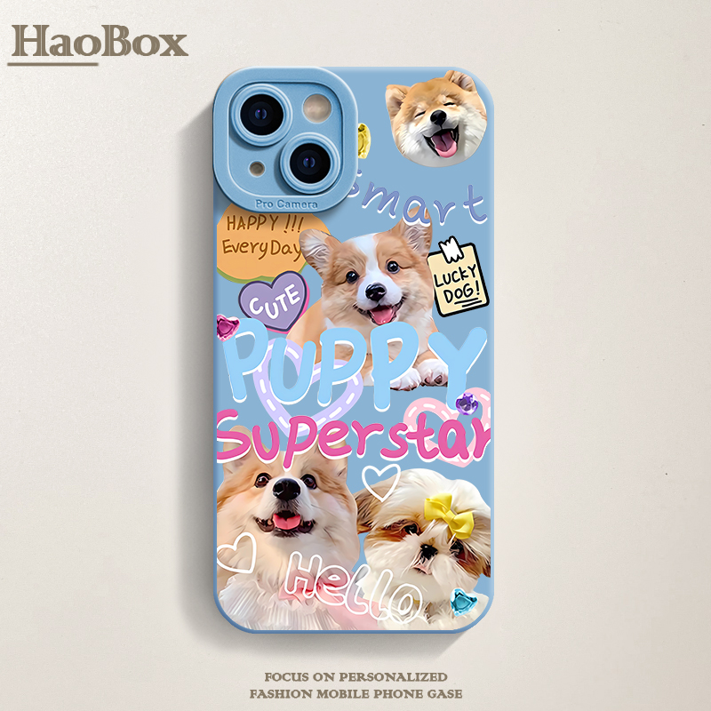 柯基手机壳iPhone15苹果14promax小米13红米note11Tpro适用mate60pro华为P60新款小米14荣耀80个性vivoiqoo11