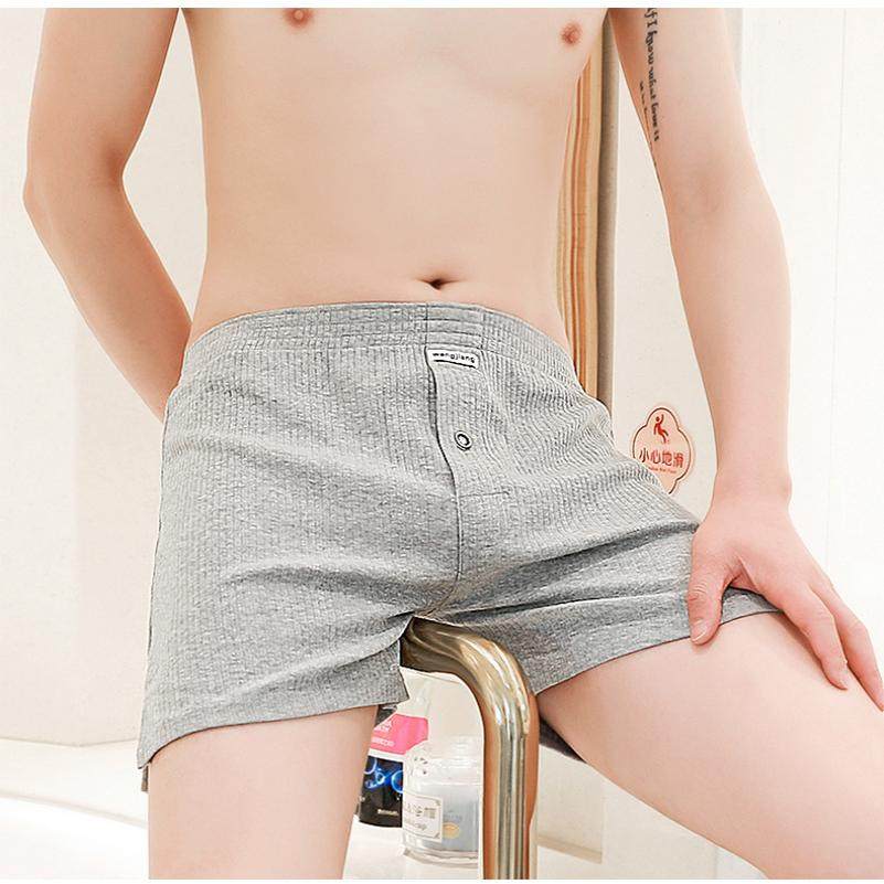 夏季男士居家阿罗裤棉质透气舒适运动短裤纯色竖纹大码男士内裤,女士内衣/男士内衣/家居服,男阿罗裤,淘宝优惠券,粉丝福利购,淘宝优惠卷