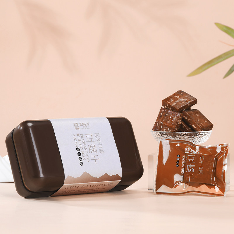 武夷山水豆腐干礼盒装传统工艺手工豆干零食小包装