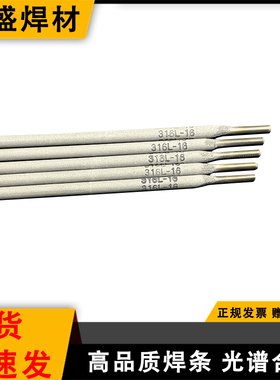 现代S-316L16N4.0mm奥氏体不锈钢焊条AWS A5.4 E316L-16基础焊接