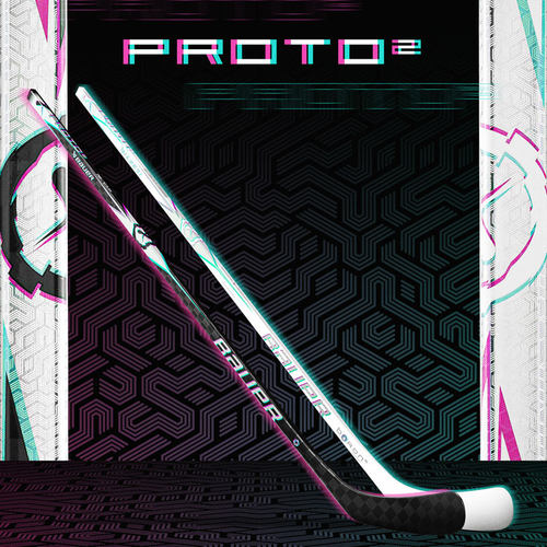 25款bauer/鲍尔 PROTO2 冰球杆青少年青年成人冰上曲棍球球杆装备