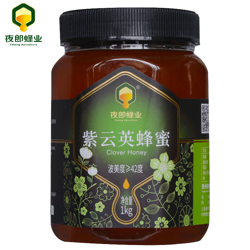 贵州夜郎紫云英蜂蜜438g/1000g