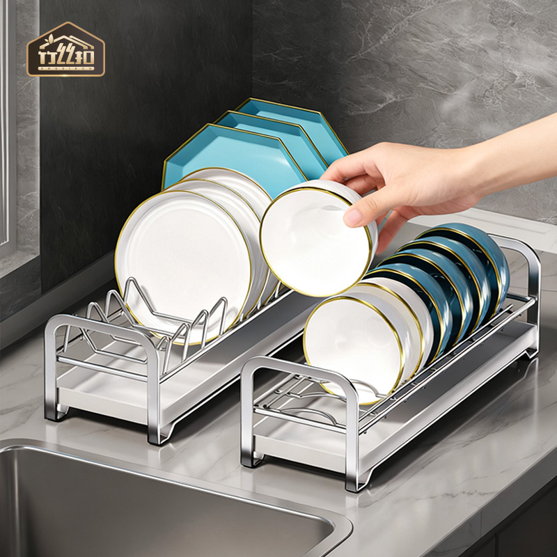 厨房置物架放碗碟子盘子收纳架