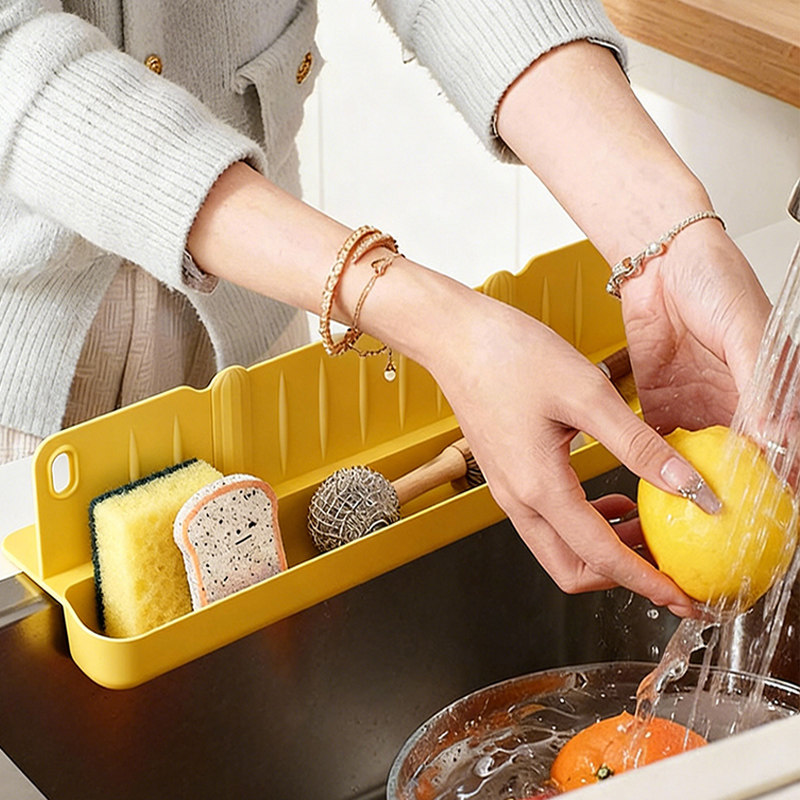 一体式吸盘水槽挡水板厨房台面防溅水卫生间洗漱台加长水槽挡水条,厨房/烹饪用具,厨房挡水板/挡水条,淘宝优惠券,粉丝福利购,淘宝优惠卷