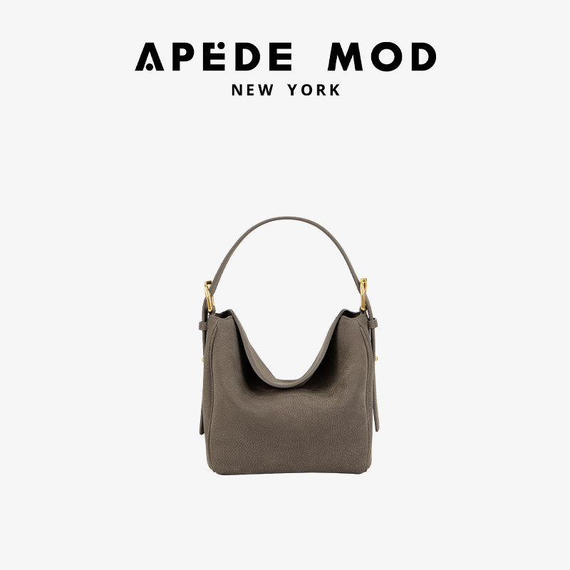 apedemod软牛皮枕头包女包