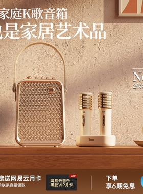 Divoom点音东方青鸾二代家用K歌音响麦克风一体唱歌话筒家庭ktv