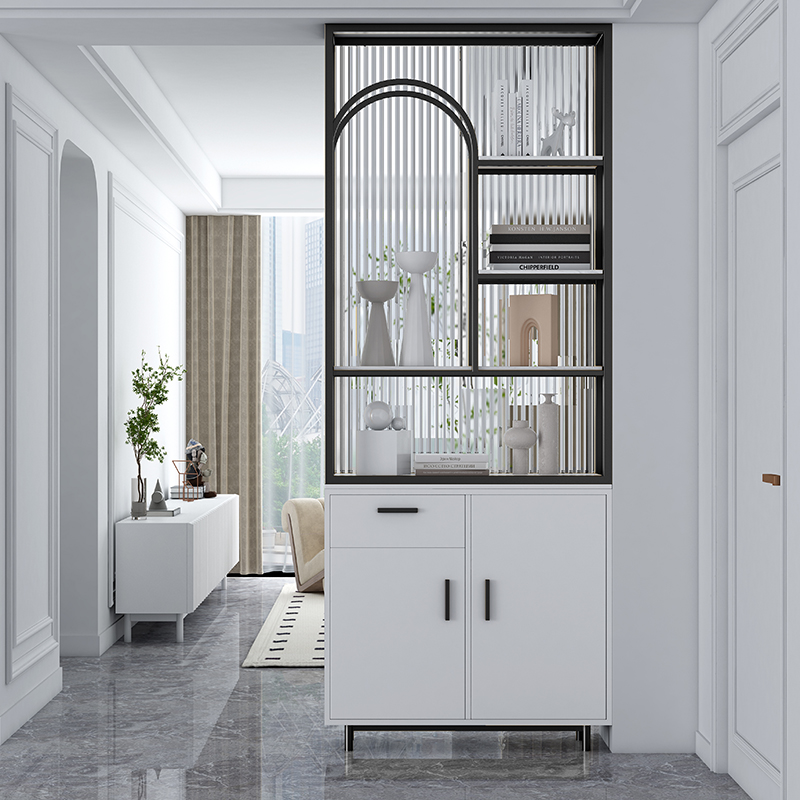 卫生间半墙长虹玻璃屏风隔断