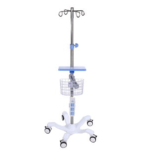 医用加厚不锈钢输液架家用移动式吊瓶架便携式诊所用落地式点滴架