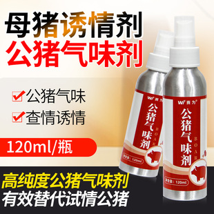 公猪气味剂母猪诱情剂喷雾剂后备母猪发情诱情兽用荷尔蒙配种查情