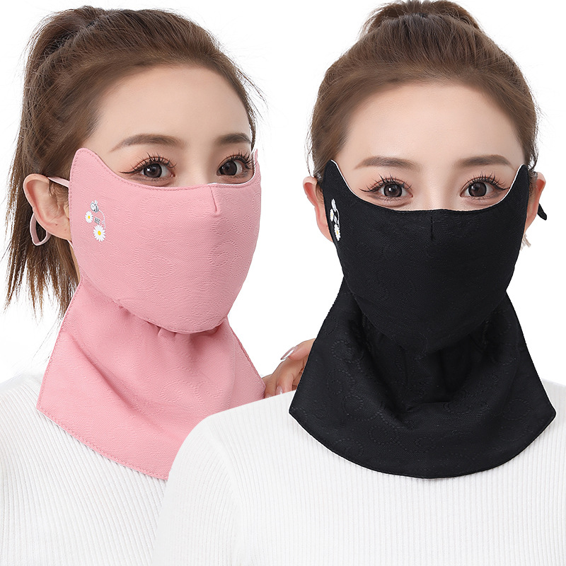 口罩女高颜值2025新款防风防