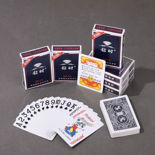 Закаленные игральные карты, оптовые продажи, подходит для игры в карты и шахматы, увеличенная толщина