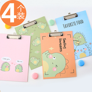 简约可爱创意少女ins学生大号书写板夹a4文件夹板试卷夹整理神器高颜值考试资料收纳纸质书夹子卷子写字垫板