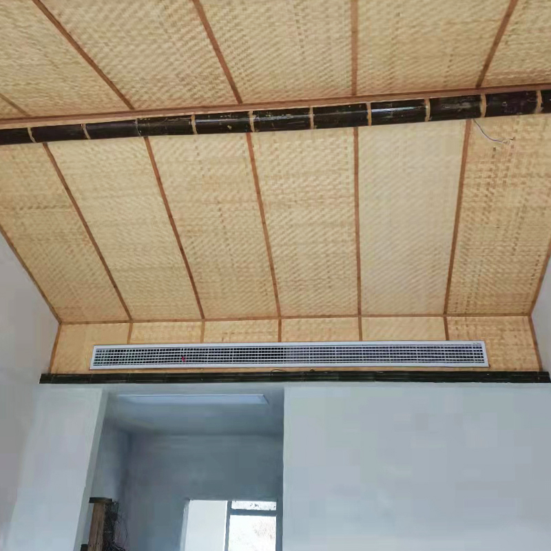 竹席人字编装修吊顶墙面装饰民宿酒店餐厅复古竹编席工地草席材料