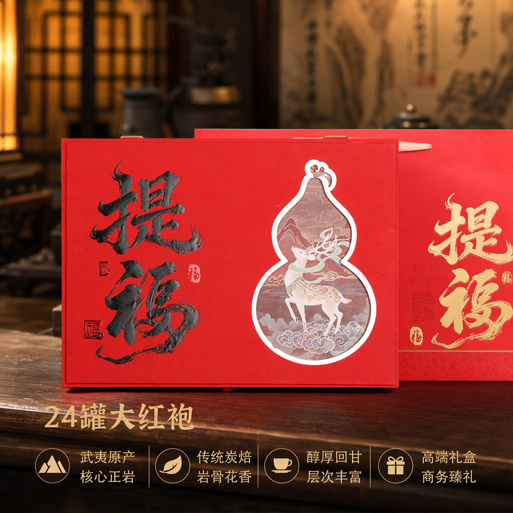 企业团建商务茶叶礼盒高档伴手礼