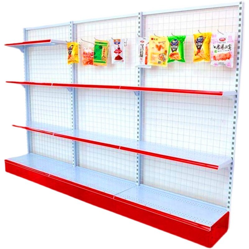 超市货架便利店零食展示架多层置物架单双面小卖部百货文具多功能