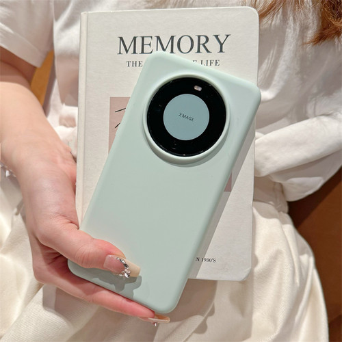 适用华为mate60手机壳液态硅胶