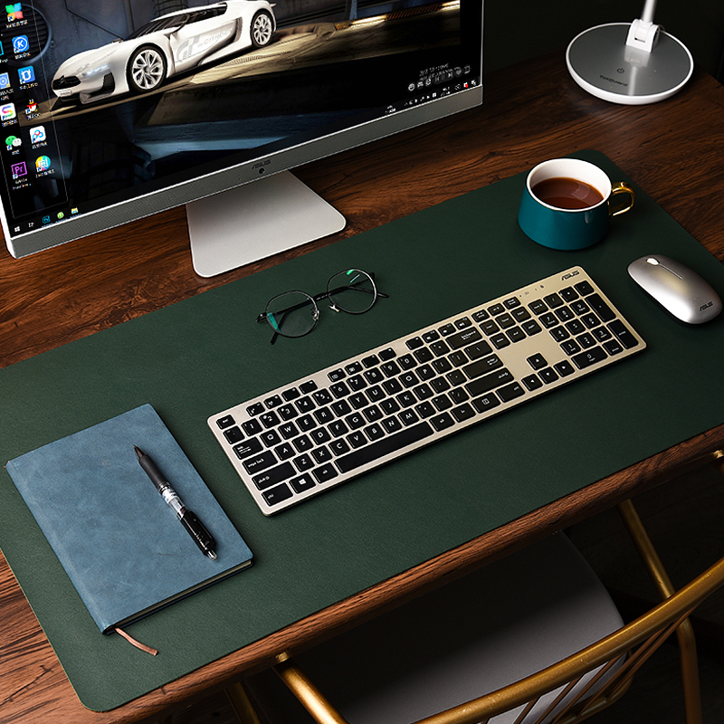 键盘办公桌垫超大鼠标垫防水防尘