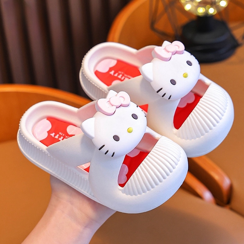 kitty夏儿童凉拖鞋包头