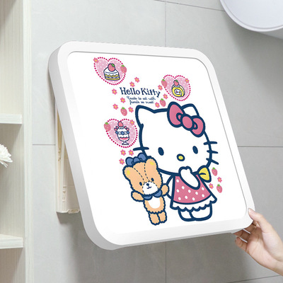 Kitty浴室墙壁折叠收纳箱