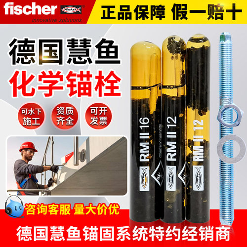 耀扬慧鱼化学锚栓碳钢不锈钢德国