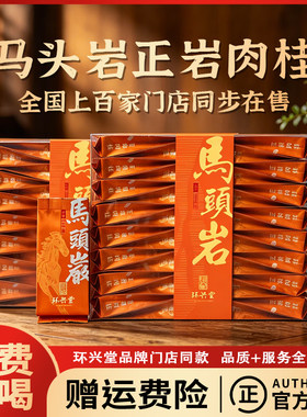 武夷岩茶马头岩正岩产区肉桂花果香醇厚顺滑乌龙茶2026年新款茶叶