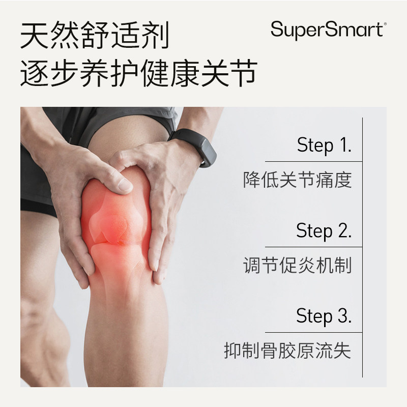 SuperSmart乳香胶囊呵护关节健康成分高吸收