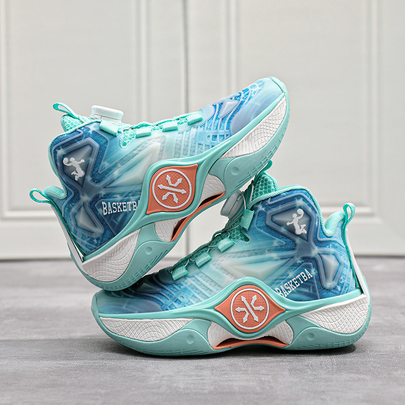 儿童篮球鞋男童夏季网面透气