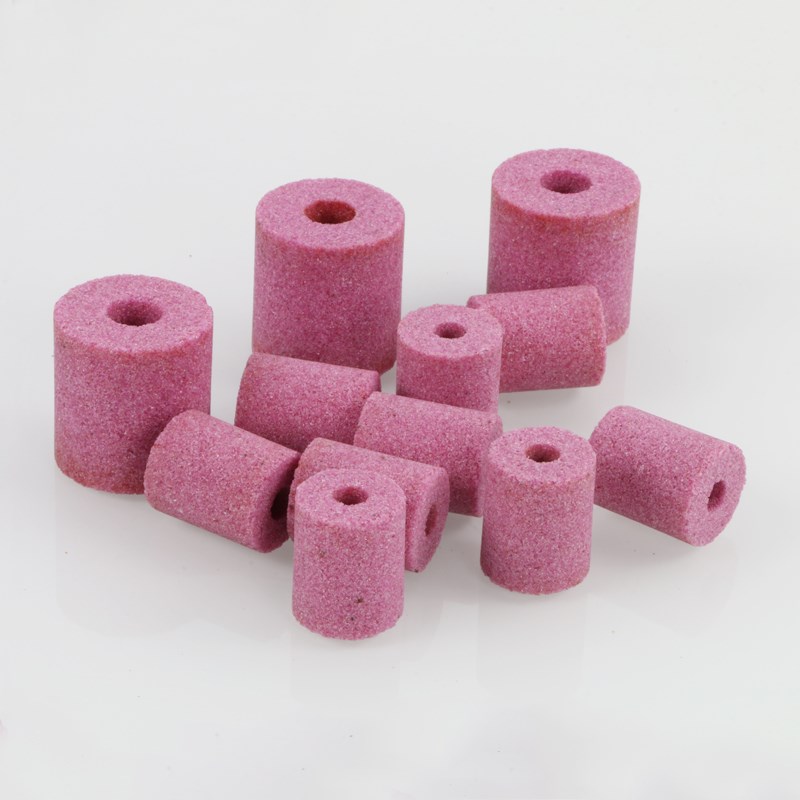 内圆磨头通孔砂轮红刚玉白棕刚玉磨砂轮金属打磨电动内圆抛光磨头