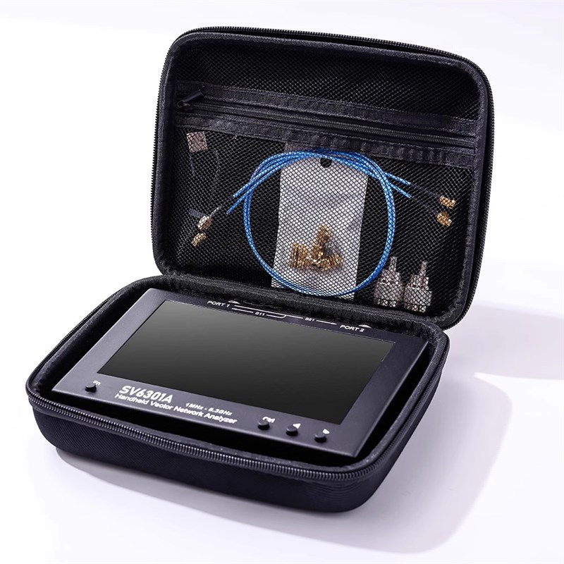 SV6301A 矢量网络分析仪 1MHz-6.3GHz 7寸大屏 天分 网分 NanoVNA