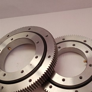 国标外齿 内齿旋转轴承转盘回转支撑齿轮转盘厂家QW.QN.QU 无齿