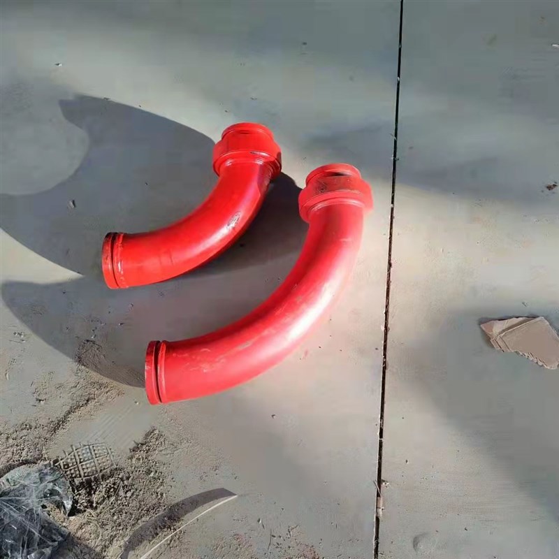 混凝土布料机回转支撑转盘布料机配件弯管轴承旋转直管90度弯头