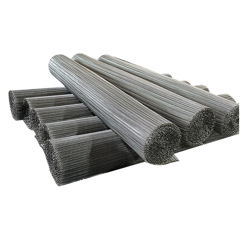 不锈钢网带隧道炉烘干线耐高温激光切割带螺旋扁丝网带网链输送带