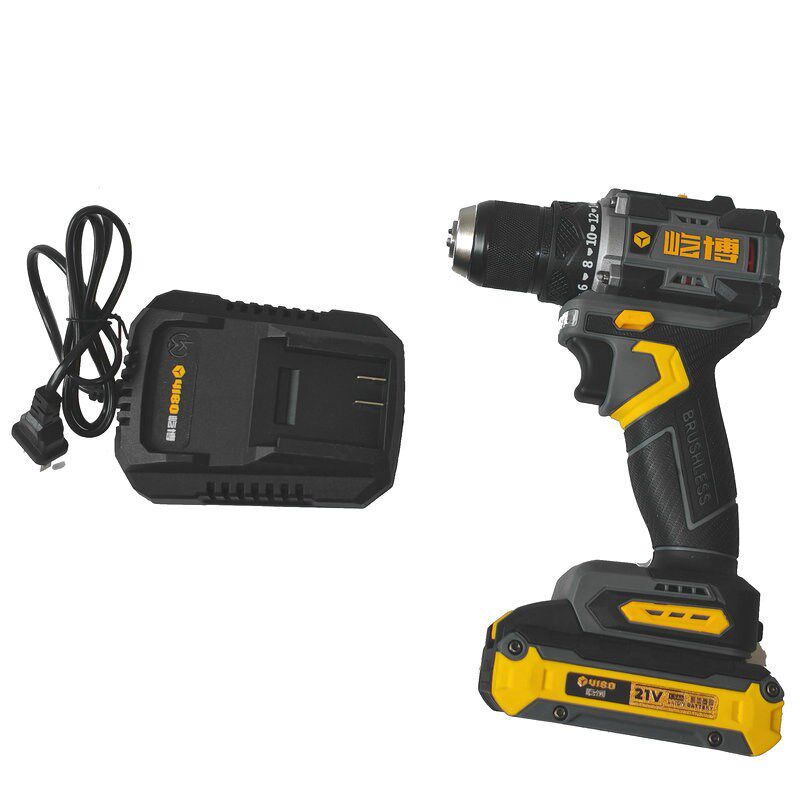 屹博21V无刷电机60扭力充电锂电钻多款大电池超长耐用高低速双电