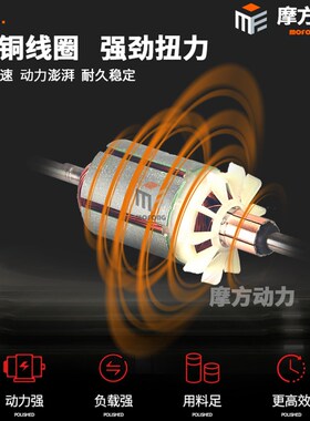 13齿14齿15齿直流马达GRS550VC/PH锂电电机手电钻螺丝刀锂电锯