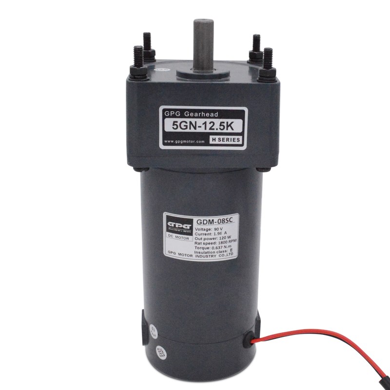 DC90V台邦GPG 120W直流电机 齿轮减速马达调速电机
